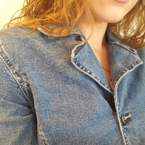 Vintage | Limited Too Denim Jacket Dress XXL - Picture 11 of 13